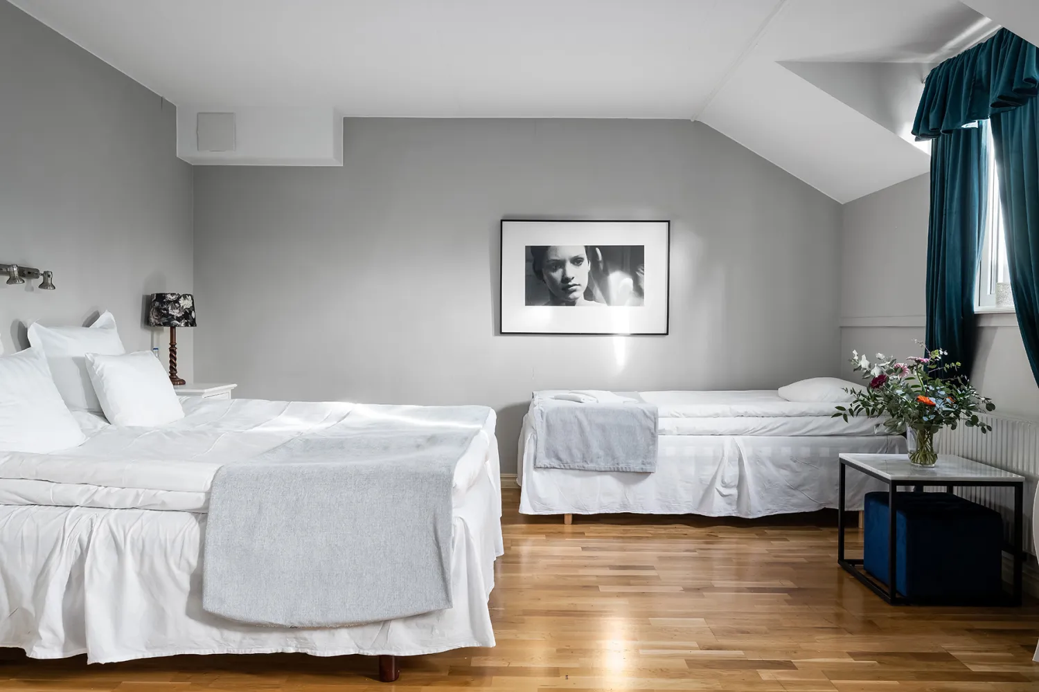 Sängar i familjerum