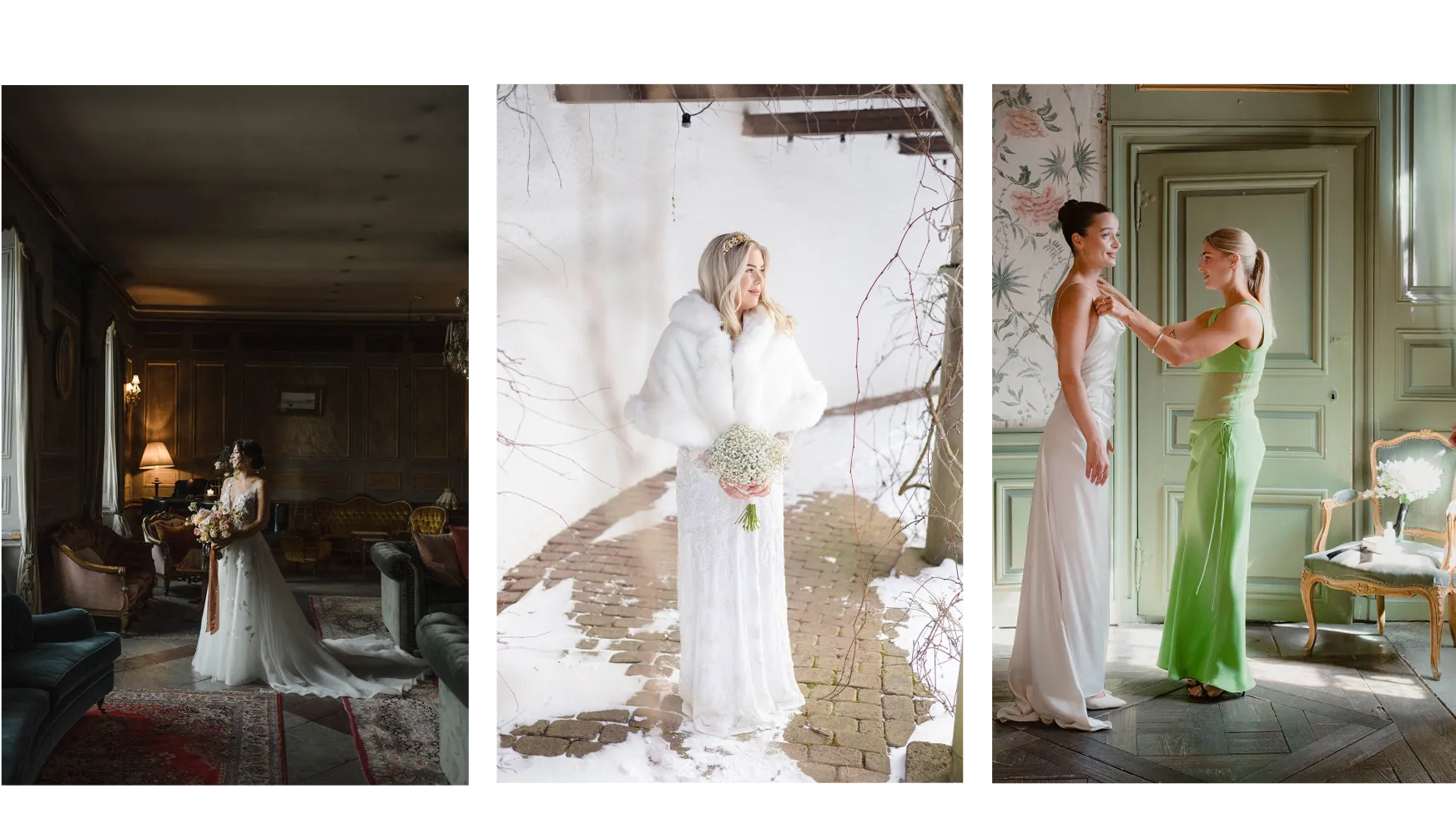 Vigselplats vinterbröllop